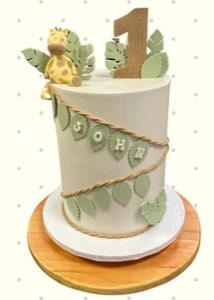 Baby & Gender Reveal custom cake