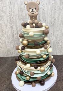 Baby & Gender Reveal custom cake