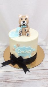 Baby & Gender Reveal custom cake