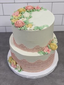 Baby & Gender Reveal custom cake