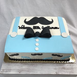 Baby & Gender Reveal custom cake