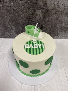 Baby & Gender Reveal custom cake