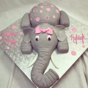Baby & Gender Reveal custom cake