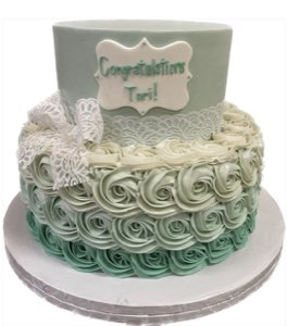 Baby & Gender Reveal custom cake