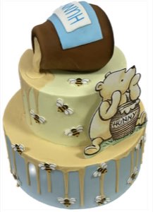 Baby & Gender Reveal custom cake