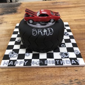 Adult Birthdays custom cake