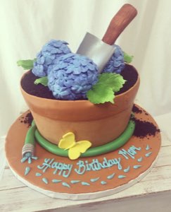 Adult Birthdays custom cake