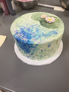 Adult Birthdays custom cake