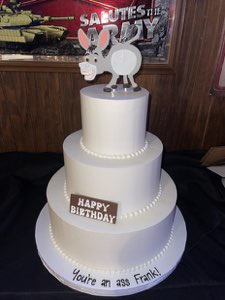 Adult Birthdays custom cake