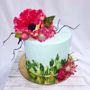 Adult Birthdays custom cake