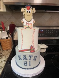 Adult Birthdays custom cake