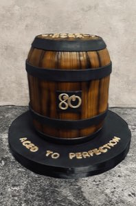 Adult Birthdays custom cake