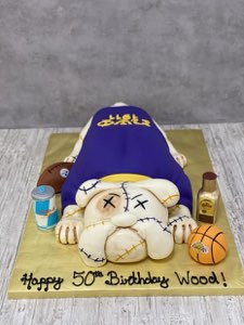 Adult Birthdays custom cake
