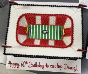 Adult Birthdays custom cake