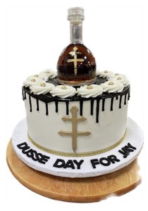 Adult Birthdays custom cake