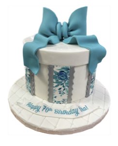 Adult Birthdays custom cake