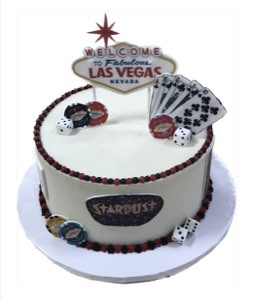 Adult Birthdays custom cake