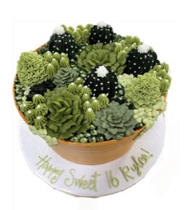 Adult Birthdays custom cake