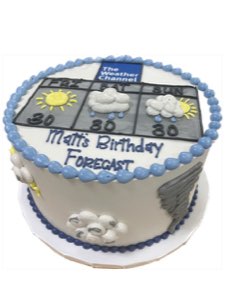 Adult Birthdays custom cake