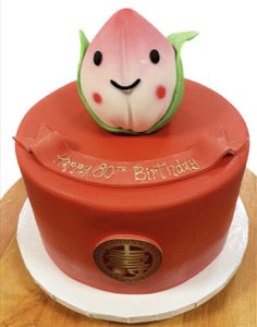 Adult Birthdays custom cake