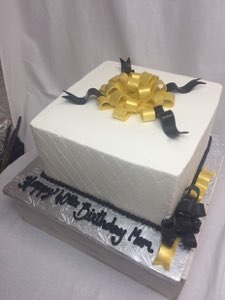Adult Birthdays custom cake