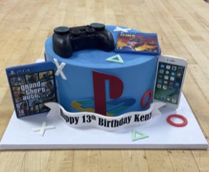 Kids' Birthdays custom cake