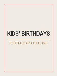 Kids' Birthdays custom cake