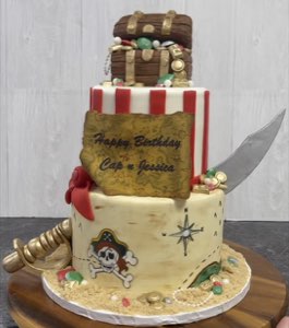 Kids' Birthdays custom cake