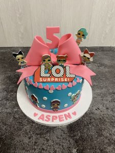 Kids' Birthdays custom cake