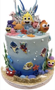 Kids' Birthdays custom cake