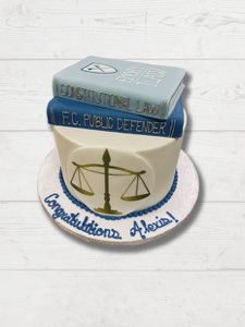 Graduation custom cake