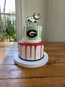 Graduation custom cake