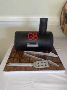 Groom's Cakes custom cake