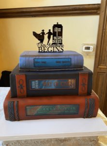 Groom's Cakes custom cake