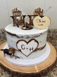 Groom's Cakes custom cake