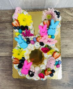 Holiday custom cake