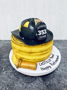 Holiday custom cake