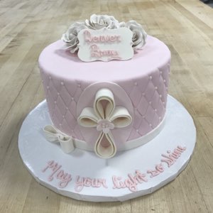 Holiday custom cake