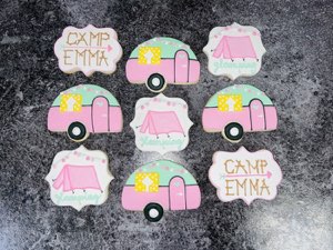 Royal Icing Cookies custom cake