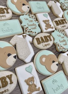 Royal Icing Cookies custom cake